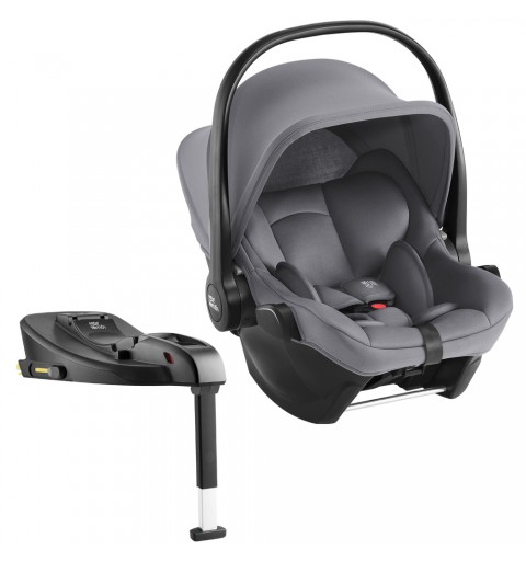 Britax Römer Baby-Safe Core - fotelik samochodowy zestaw z bazą 0-13 kg | Frost Grey